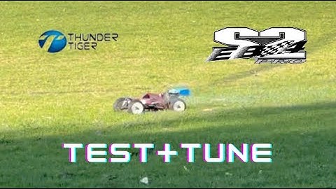 Thunder Tiger EB4 Test and Tune Up!!!