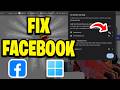 How To Fix Facebook Sorry Something Went Wrong Problem