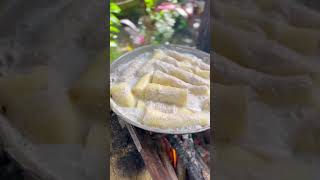 COOKING CASSAVA IN COCONUT MILK | Pinakro | ISLAND LIFE - SLOW LIVING