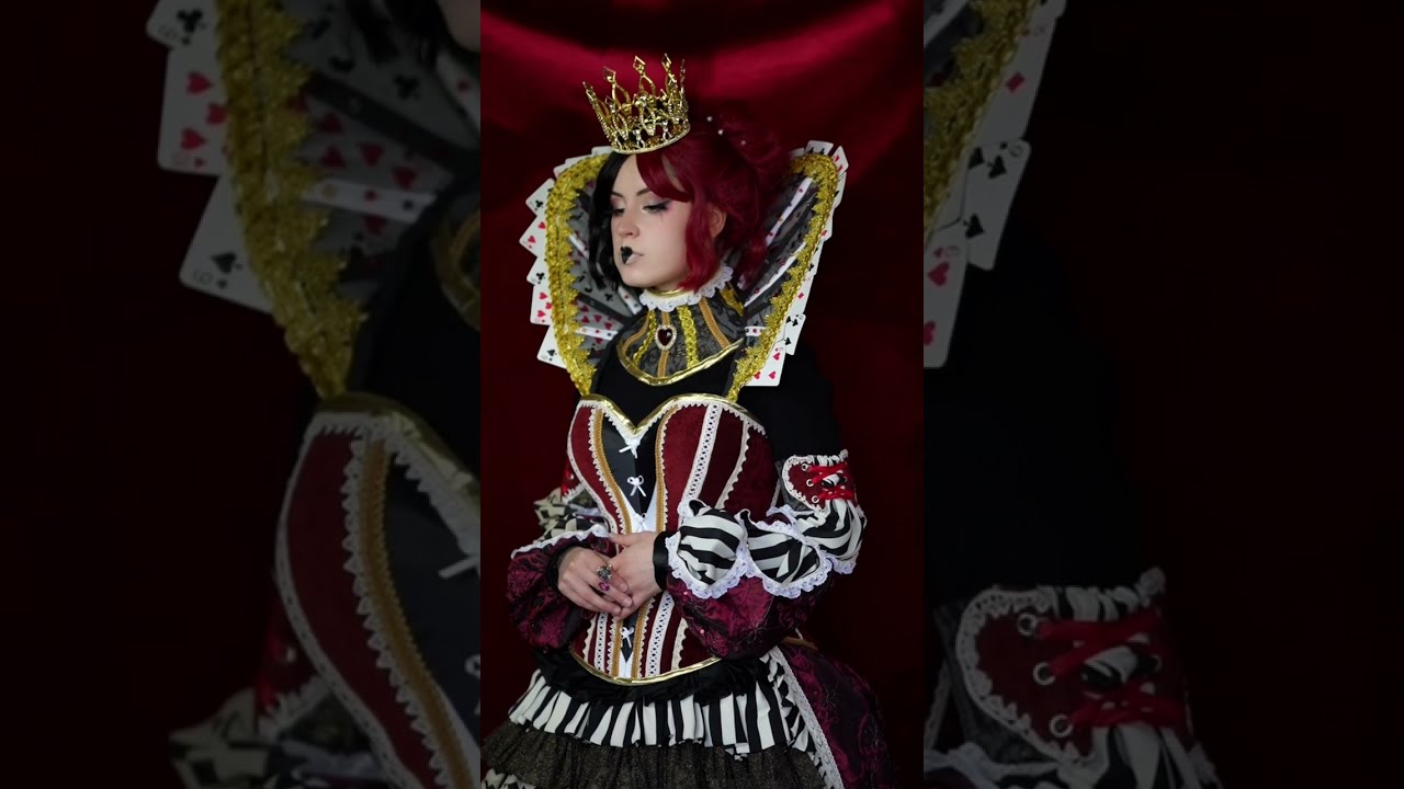 DIY Queen of Hearts Costume; No Sewing Required! 