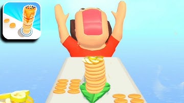 Pancake Run 🥞🥞🥞 Max Level - All Levels Gameplay (iOS & Android) Walkthrough Part 5