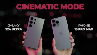iPhone 15 Pro Max vs Galaxy S24 Ultra - CINEMATIC Video Comparison!