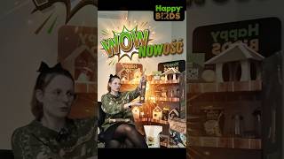 Nadziewany konar - nowość w ofercie karm dla dzikich ptaków - Happy Birds. Dokarmiamy ptaki!