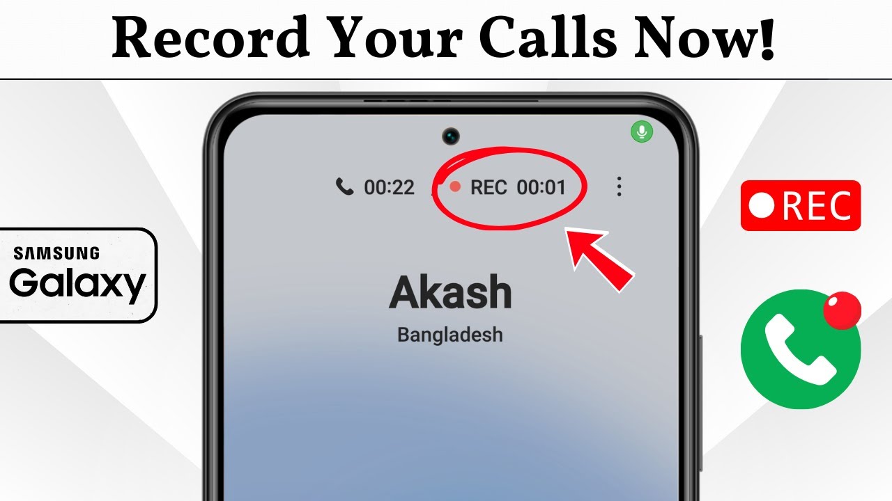 How to Record Phone Calls on Samsung Phones | Auto Record Calls on Samsung