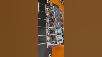 Upgrading Fender style Tremolo bridge with roller saddles for better tone and sustain!