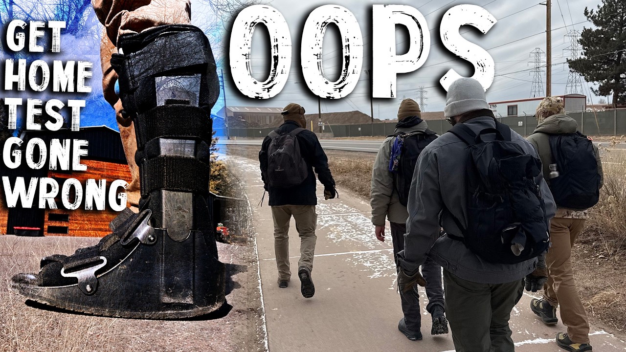 The Art Of Getting Home - 25+ Mile Get Home Bag Testing