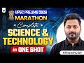 Complete Science &amp; Technology in One Shot | UPSC Prelims 2026 Revision Marathon | Himanshu Sharma