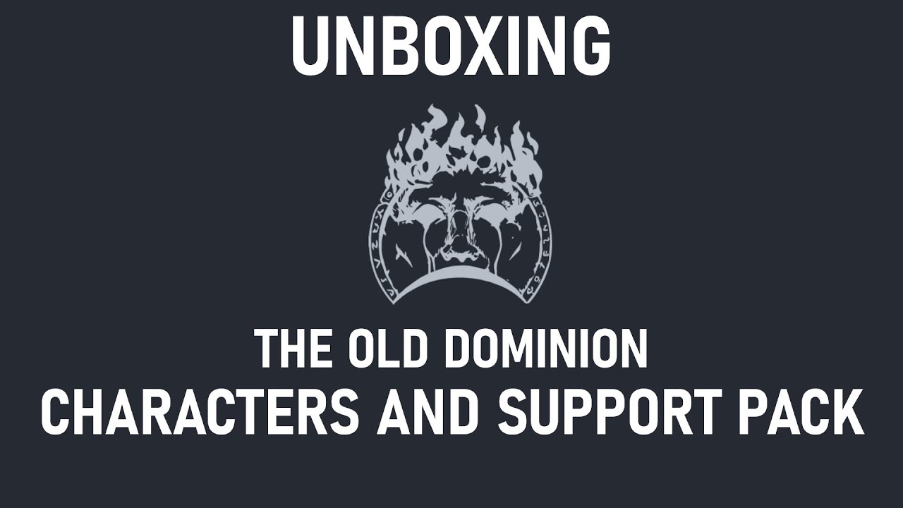 Unboxing the Old Dominion, Leaders and Army Support Pack - Inside the Box #12