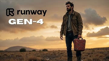 How I Created a Cinematic AI Video with the Brand New Runway Gen 4 AI