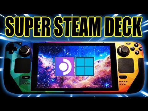 Steam Deck Skin Upgrade | 2TB Dual Boot Handheld PC