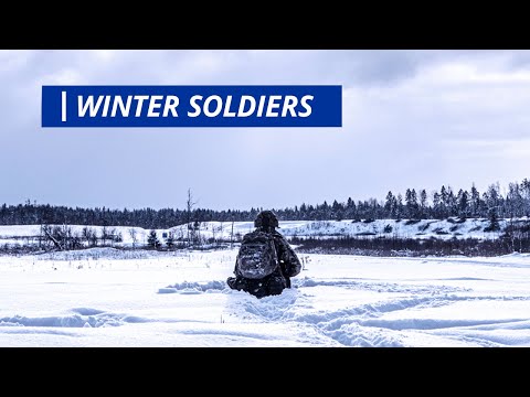 Winter soldiers | UKð¬ð§ troops train in Estoniaðªðª in freezing temperatures