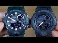 CASIO G-SHOCK GBA-800DG-1A VS G-SHOCK GBA-800-1A - YouTube