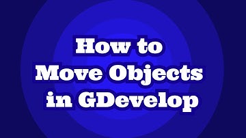 How to move an object in GDevelop