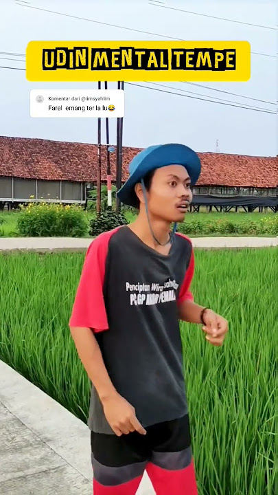 UDIN Mental Tempe #komedi #triokamvet