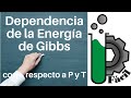09. Dependencia de la energía de Gibbs respecto a la temperatura y a la presión