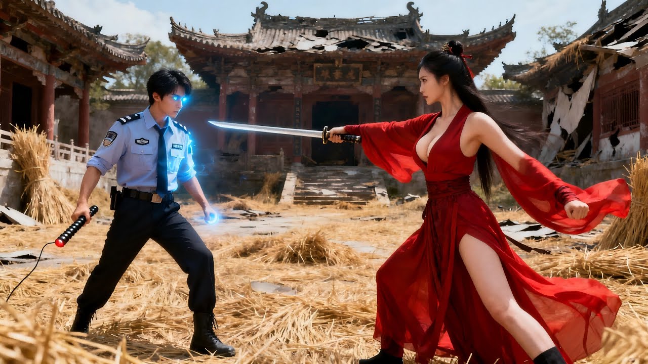 窮保安穿越成古代皇子，開局被絕世美女刺殺，靠現代科技在古代橫行！#逆袭 #爽剧