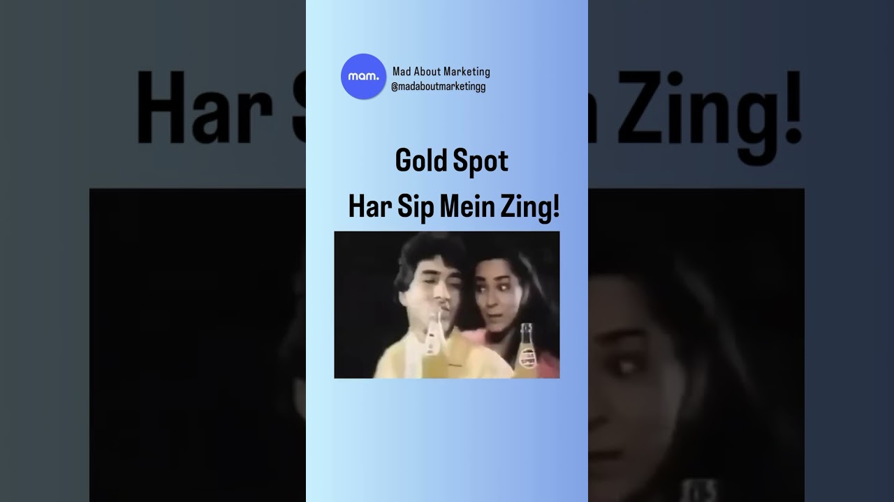 Gold Spot se mile zing, har sip mein excitement!