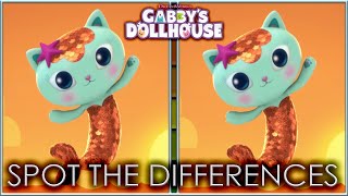 SPOT THE DIFFERENCE !  GABBY''s DOLLHOUSE  E.25  -  R U READY?