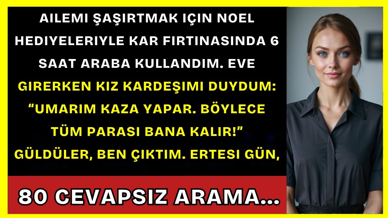 Ailemi Şaşırtmak İçin 6 Saat Kar Fırtınasında Sürdüm. Sonra Şunu Duydum: “Kaza Yapsa Keşke”