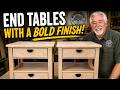 This Finish Completely Changed These End Tables