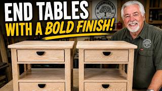 This Finish Completely Changed These End Tables
