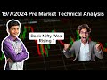 19/7/2024 Pre Market Technical Analysis From iam_trader8592