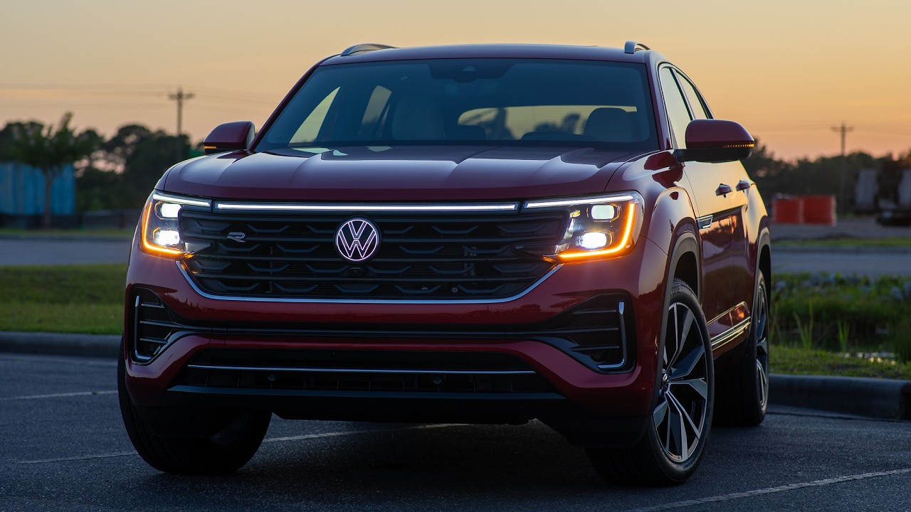 24 Atlas R Line AT NIGHT: 2024 VW Atlas Cross Sport SEL Premium R Line -- Advanced ...