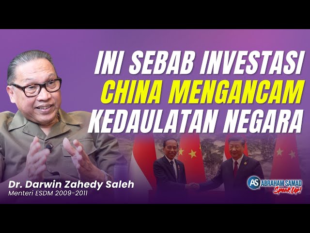 Mantan Menteri: Ini Sebab Investasi China Mengancam Kedaulatan Negara | #SPEAKUP class=