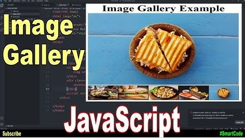 Image Gallery | JavaScript Project For Students | #SmartCode