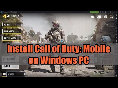 How To Install Call of Duty Mobile in Windows PC (Using NoxPlayer Emulator)
