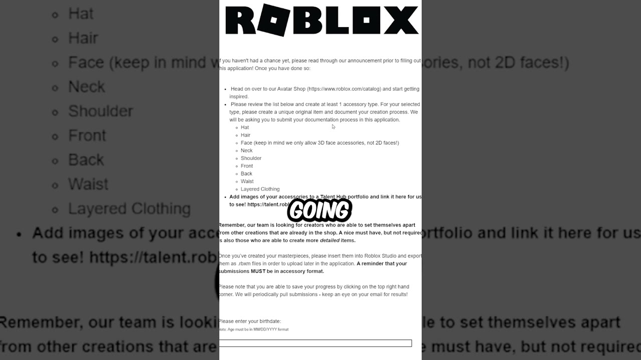 How to MAKE Avatar Shop items in Roblox - UGC Community Creations