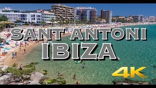 Sant Antoni Ibiza, Spain Tour 4K