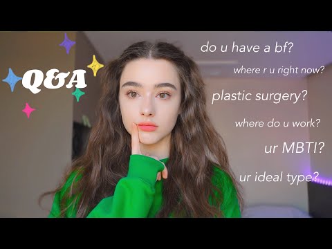 Q&A 2022 ♡ do u have a bf? where r u right now?  ur job? ideal type? MBTI? let&rsquo;s talk! / Dasha Taran