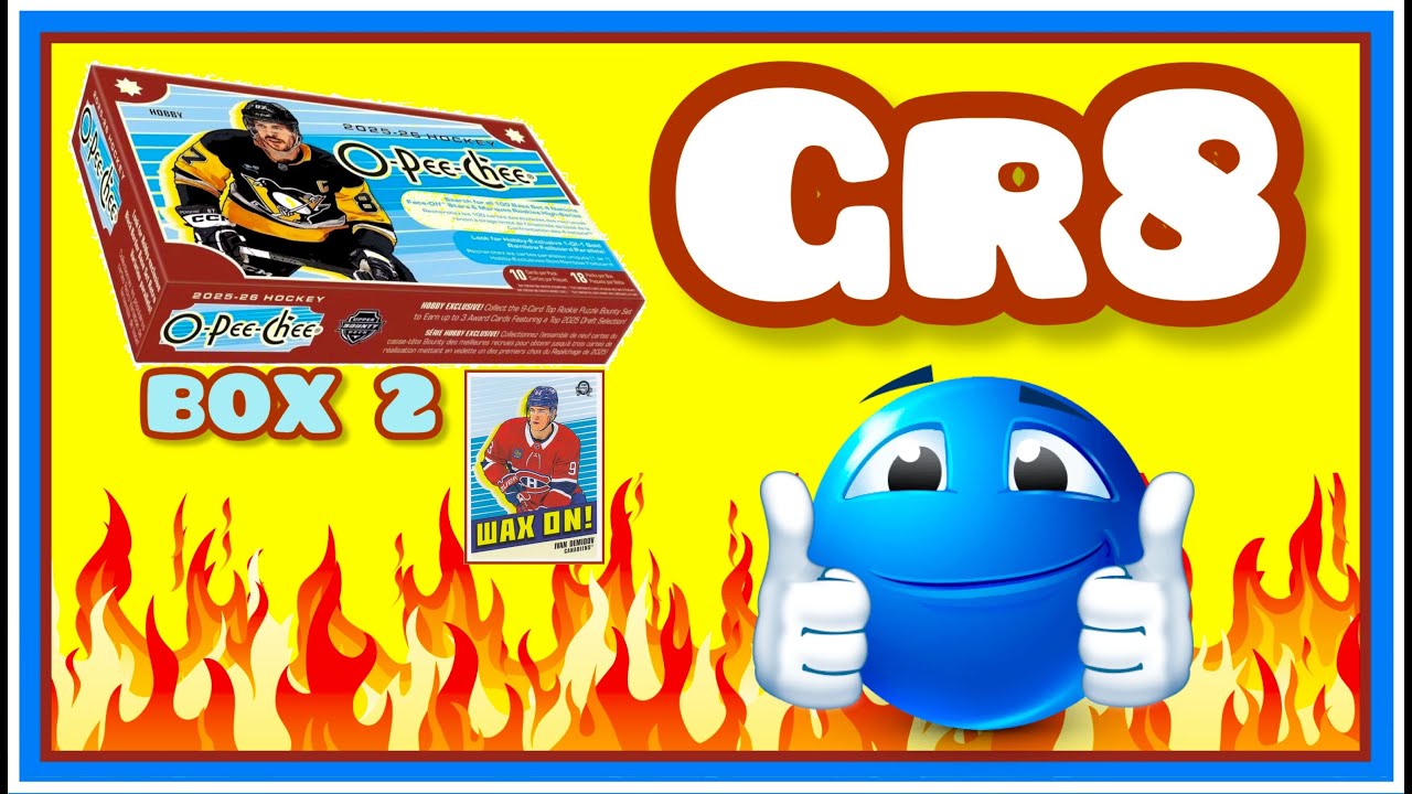 Коробка №2 — отличная! Распаковка хоккейной коллекционной коробки O-Pee-Chee (OPC) сезона 2025-20...