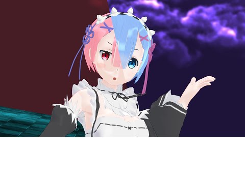 【MMD】「ドーナツホール 」をレムとラムに踊ってもらった【Re:ゼロ】