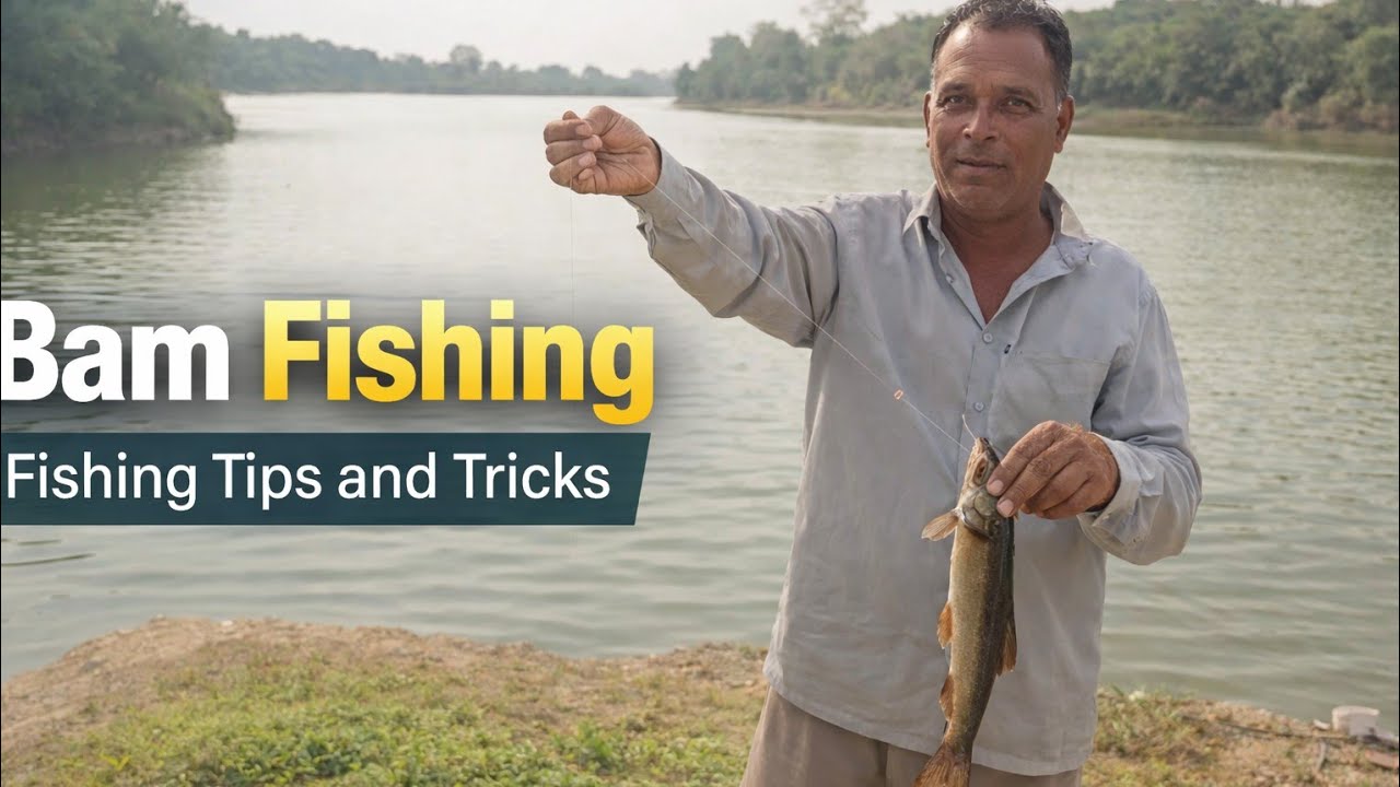 Bamboo Bam Fishing Technique | River Fishing Real Catch | Desi Style 