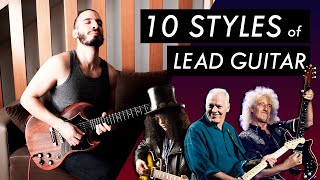 10 STYLES of LEAD GUITAR
#10stylesofleadguitar #guitartechniques #andreabomaboccarusso
Different flavors of Lead Guitar styles and approaches.
INSTAGRAM: https://www.instagram.com/andreaboccarusso/
TWITTER: https://twitter.com/AndreaBomaBocca
Check out my guitar course for Beginners:
https://www.youtube.com/watch?v=M2DumHKTr1s
Or check out my guitar course for Metalheads: https://www.youtube.com/watch?v=aVJBosPyvus 10 STYLES of LEAD GUITAR