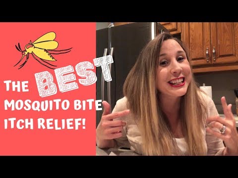 HOW TO STOP MOSQUITO BITE ITCH! - 4 tricks to stop the itch!