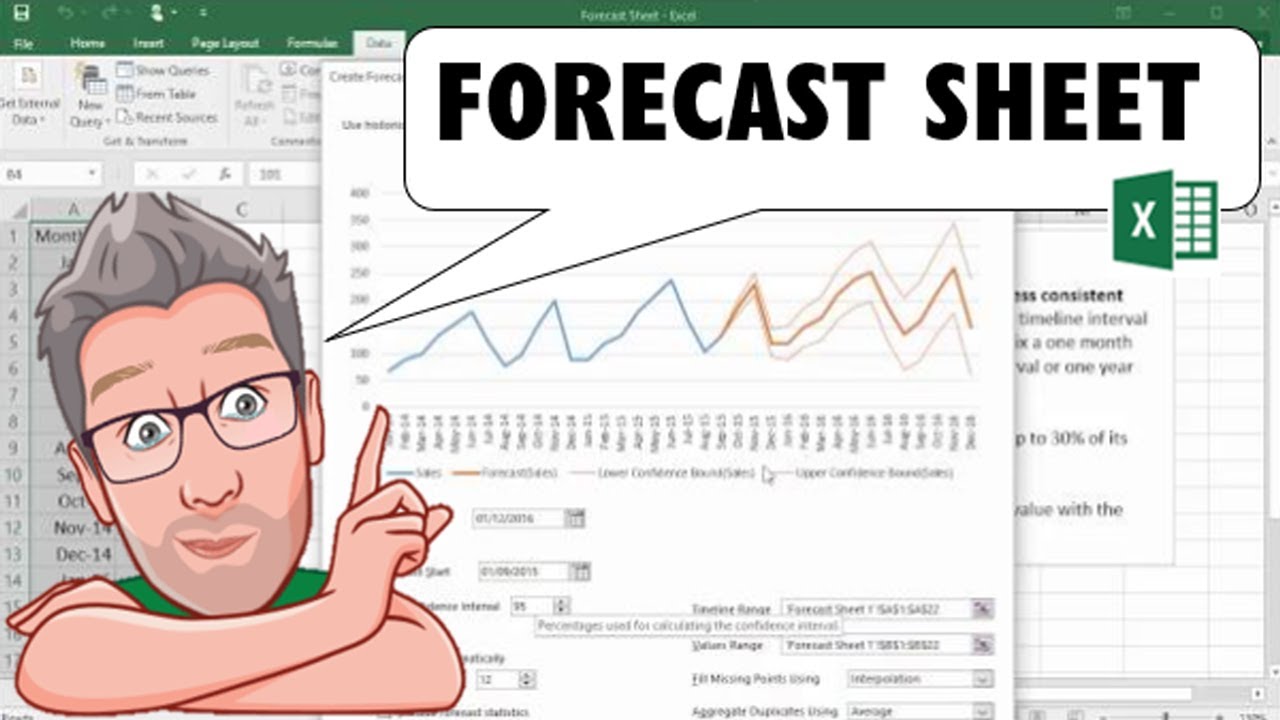 How To Create A Forecast Chart In Excel