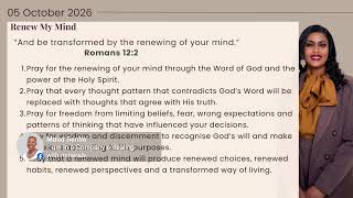 Download lagu 18:00 PM DAY 5 | RENEW MY MIND | 70 Days of Prayer