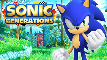 Sonic Generations - Planet Wisp Act 2 Speedrun (W/Skills) - 1:37.83