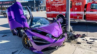 SUPERCAR FAILS AND CRASH COMPILATION 2020 #2 [FERRARI, LAMBORGHINI, PORSCHE, JAGUAR, MERCEDES, AUDI]