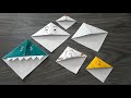 Marquepage en origami  bricolage pour enfants 4