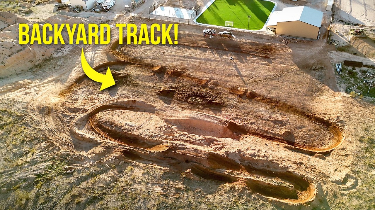 ⁣We Built a Dirt Bike Track in Our Backyard! (Utah Vlog)