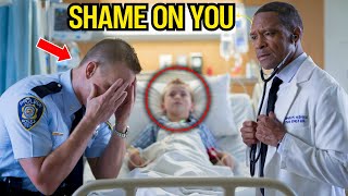 Racist Cop Has Son Saved by Black Doctor, The Twist Will Break Your Heart