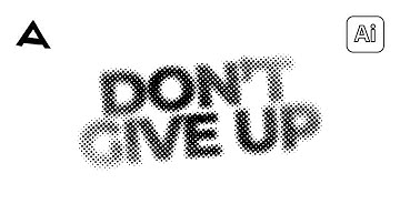 How to Create an Editable Halftone Text Effect in Illustrator | Adobe Illustrator Tuts