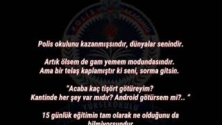 Polis Meslek Yüksekokulu Motivasyon Videosu 4 - Polis Okulunda İlk Gün