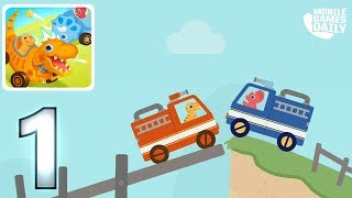 DINOSAUR SMASH BUMPER CARS - ALL VEHICLES Gameplay Part 1 - Games For Kids screenshot 4