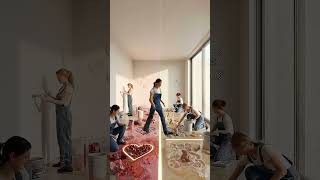 👉 Heart ❤️ vs Teddy 🧸 Epoxy Floor… The Final Result Is INSANE 😱 #epoxy #epoxyfloor #shorts Net Worth