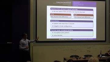 Perceptual Sound Field Reconstruction and Coherent Synthesis